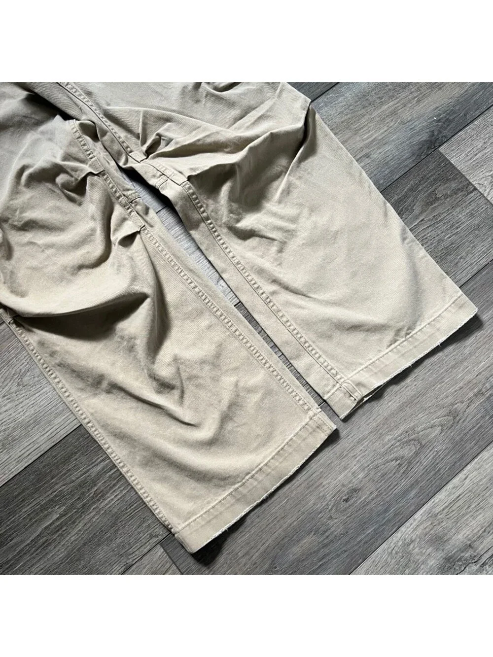 Polo Jeans Co. Ralph Lauren Men's 34x32 Cargo Pants Tan Military Surplus Y2K
